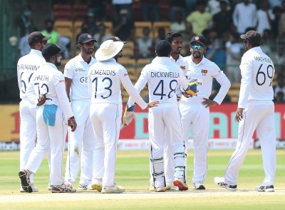 Pink Ball Test, Day 1: Sri Lanka reduce India to 93/4 at Tea Pink Ball Test, Day 1: Sri Lanka reduce India to 93/4 at Tea