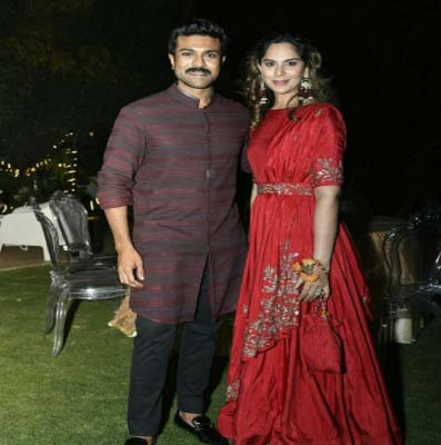 Ram Charan, wife Upasana on a trip post wrapping up shooting for 'RC15'