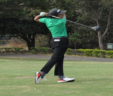 Golfer Hitaashee cards 7-under 65, moves into lead at 6th leg of WPGT Golfer Hitaashee cards 7-under 65, moves into lead at 6th leg of WPGT