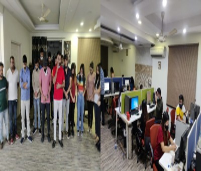 Fake call centre duping US, Canada citizens busted in Gurugram Fake call centre duping US, Canada citizens busted in Gurugram