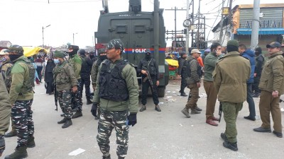 One killed, 20 injured in Srinagar grenade attack One killed, 20 injured in Srinagar grenade attack