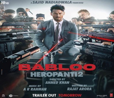 'Heropanti 2' new poster presents Tiger Shroff in suave avatar
