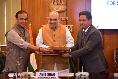 Assam, Meghalaya resolve 70% of boundary disputes: Shah Assam, Meghalaya resolve 70% of boundary disputes: Shah