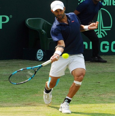 Davis Cup: Yuki Bhambri gives India 2-0 lead against Denmark Davis Cup: Yuki Bhambri gives India 2-0 lead against Denmark