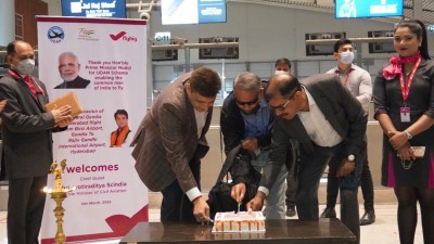 Flybig commences Hyderabad-Gondia flight Flybig commences Hyderabad-Gondia flight