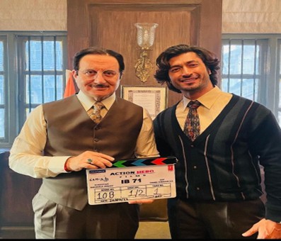 Anupam Kher starts shooting for his 523rd film 'IB 71'