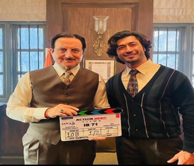 Anupam Kher starts shooting for his 523rd film 'IB 71' Anupam Kher starts shooting for his 523rd film 'IB 71'