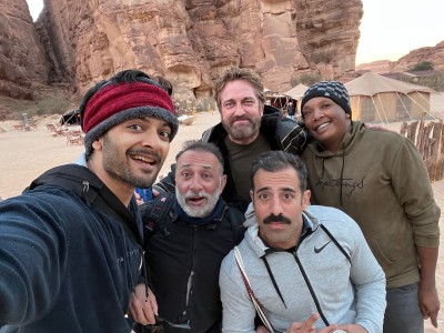 Ali Fazal shares unseen image with co-star Gerard Butler from 'Kandahar' set