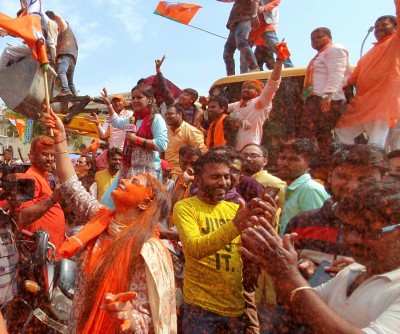 Gorakhpur, Lakhimpur, Agra -- all vote BJP back to power Gorakhpur, Lakhimpur, Agra -- all vote BJP back to power