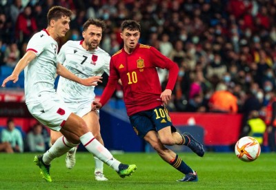 Late Dani Olmo winner seals warm-up win for Spain against Albania Late Dani Olmo winner seals warm-up win for Spain against Albania