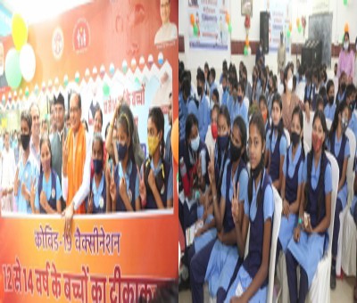 MP Govt starts vax drive for 30 lakh 12-14 age group MP Govt starts vax drive for 30 lakh 12-14 age group