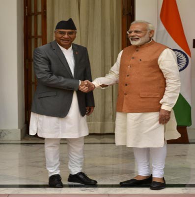 Deuba thanks Modi for evacuating Nepali nationals from Ukraine Deuba thanks Modi for evacuating Nepali nationals from Ukraine