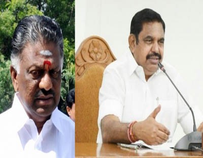 OPS, EPS to meet soon to sort out issue of Sasikala's re-entry in AIADMK OPS, EPS to meet soon to sort out issue of Sasikala's re-entry in AIADMK