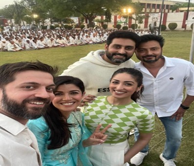'Dasvi': Abhishek Bachchan, Yami Gautam, Nimrat Kaur go to jail! 'Dasvi': Abhishek Bachchan, Yami Gautam, Nimrat Kaur go to jail!