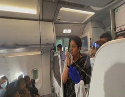 Your families are waiting with bated breath: Smriti Irani to students