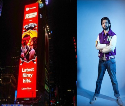 'Heer Raanjhana' from 'Bachchhan Paandey' makes it to Times Square billboard 'Heer Raanjhana' from 'Bachchhan Paandey' makes it to Times Square billboard