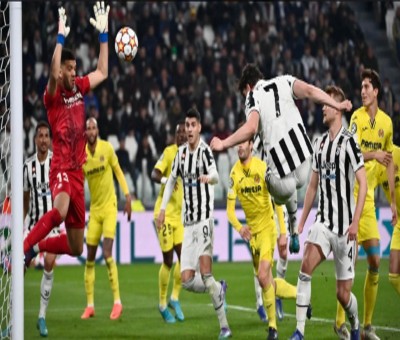 Champions League: 'Lucky' Villarreal stun Juventus to reach quarters Champions League: 'Lucky' Villarreal stun Juventus to reach quarters