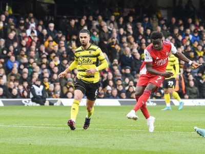 Premier League: Arsenal survive tense moments in 3-2 win over Watford Premier League: Arsenal survive tense moments in 3-2 win over Watford
