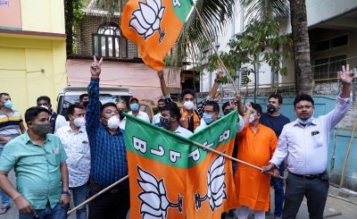 Routing Congress, BJP sweeps municipal body polls in Assam Routing Congress, BJP sweeps municipal body polls in Assam