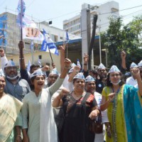 In maiden emphatic win, AAP crushes traditional parties