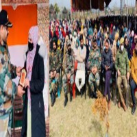 Kunzer Army Camp holds event for J&K girls on Int'l Women's Day