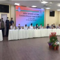 CWC meet begins to discuss poll loss in five states
