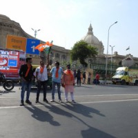 BJP leading in 248 seats in UP, SP in 112 