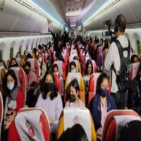 Special flight carrying 218 Indian nationals from Bucharest lands in Delhi