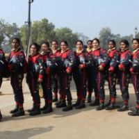 BSF's 36 women bikers begin their drive from Delhi to Kanyakumari