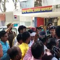 UP cops suspended for death of youth celebrating BJP win