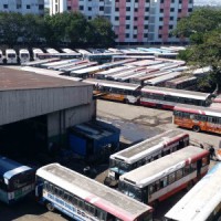 RTC bus runs over three workers in Telangana