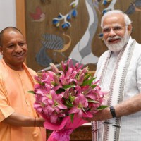 Yogi meets PM Modi, discusses new UP cabinet
