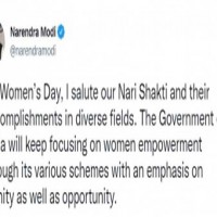 Govt to keep focusing on women empowerment through its various schemes: Modi