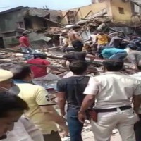 Several trapped after building collapses in Delhi's Kashmere Gate