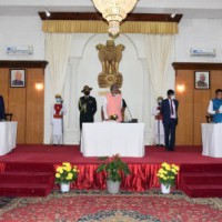 BJP's Rajen Singh sworn in as protem Speaker of Manipur Assembly