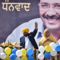 AAP's oath-taking of Punjab cabinet in Bhagat Singh's ancestral village