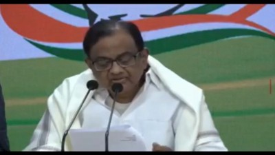 Chidambaram questions govt on fall in daily vax jabs