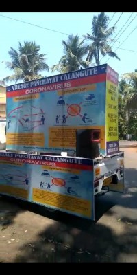 'Stay the F**k at Home', public message in Goa goes viral! 'Stay the F**k at Home', public message in Goa goes viral!