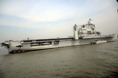 Fire breaks out onboard INS Vikramaditya Fire breaks out onboard INS Vikramaditya