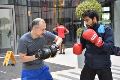 Indian boxers begin campaign in Asian championships on Monday (21:54) Indian boxers begin campaign in Asian championships on Monday (21:54)