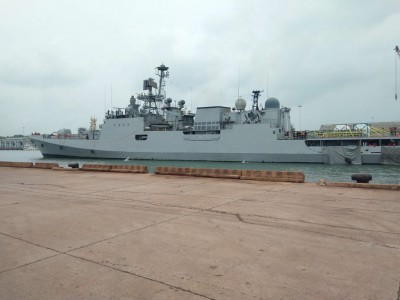 2 more Indian Navy ships bring oxygen to K'taka from Kuwait 2 more Indian Navy ships bring oxygen to K'taka from Kuwait