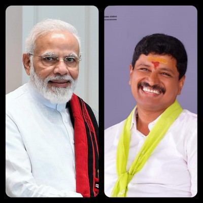 PM lauds TRS MP's 'Green India Challenge' PM lauds TRS MP's 'Green India Challenge'