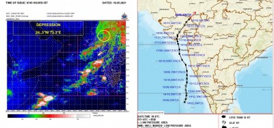 Tauktae is to weaken further in next 12 hours Tauktae is to weaken further in next 12 hours