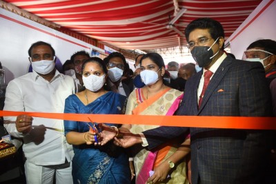 300-bed Covid isolation centre comes up in Hyderabad's Calvary Temple 300-bed Covid isolation centre comes up in Hyderabad's Calvary Temple