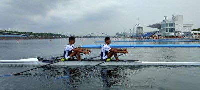 Rowers win Olympic quota place in lightweight double scull Rowers win Olympic quota place in lightweight double scull