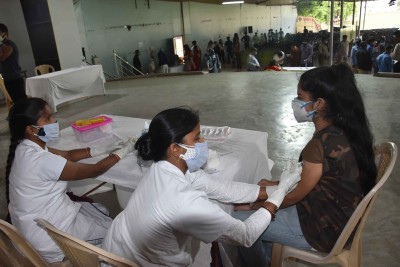 Vax drive for 18-44 age group commences in Madurai Vax drive for 18-44 age group commences in Madurai