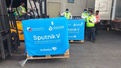 Second consignment of Sputnik V vaccines lands in Hyd Second consignment of Sputnik V vaccines lands in Hyd