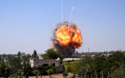 Fire erupts in Syrian refinery facility Fire erupts in Syrian refinery facility