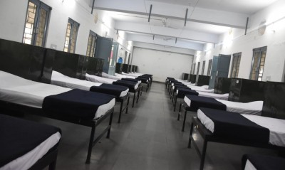 Army sets up 100-bed Covid Care Centre in Bengaluru Army sets up 100-bed Covid Care Centre in Bengaluru