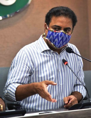 World's vaccine hub has no vaccines, laments KTR World's vaccine hub has no vaccines, laments KTR